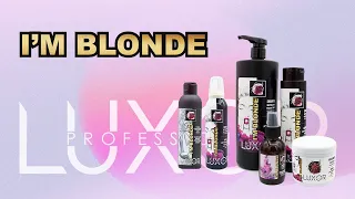 Знакомство с брендом Luxor Professional & Graffito. I'm Blonde - уход за волосами цвета блонд.