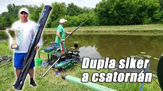 DOVIT POLE FISHING - Dupla siker a csatornán