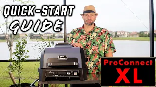 Ninja Woodfire Pro Connect XL Quickstart Guide | How To Setup, App Connect, Air Fry, Smoke & Grill