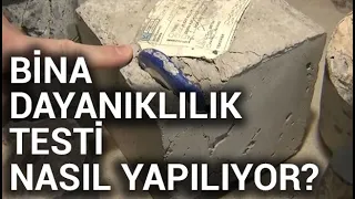 @NTV Bina dayanıklılık testi nasıl yapılıyor?