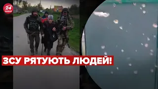 🔥 Відео з гарячої точки Донбасу! Як відбувається евакуація людей – 24 канал