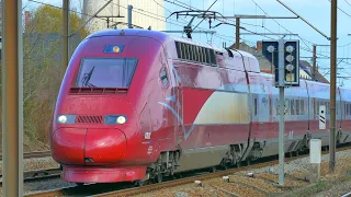 HIGHSPEED Train in Europe (4K) | TGV, Thalys, Eurostar and more