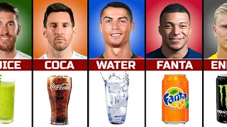 Famous Footballers And Their Favorite Drink | Football Players