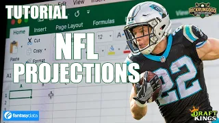 How To Make NFL Projections (2021) - Fantasy Football & DraftKings DFS Tutorial