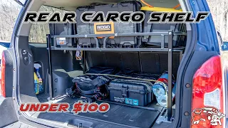 DIY Rear Cargo Shelf for Cheap