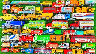 Truk Molen Besar, Ambulans, Mobilan Polisi, Beko, Truk Derek, Excavator, Bus Tayo, Buldozer, Damkar