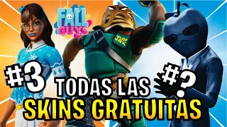 TODAS LAS SKINS GRATIS DE FORTNITE ORDENADAS DE PEOR A MEJOR TOP RANKING