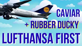 Lufthansa B747-8 First Class | The Full Experience