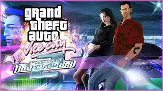 GTA Vice City NFS Underground 2 Total Conversion Mods (Gameplay)