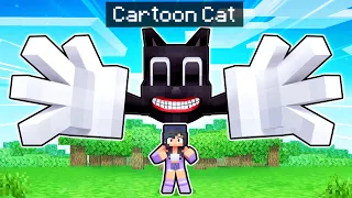 We ESCAPE From CARTOON CAT In Minecraft!