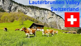 Lauterbrunnen Valley in Switzerland - 70+ waterfalls