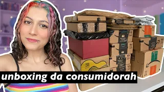 unboxing da semana do consumidor da Amazon 🤑📚 e recebidinhos de editoras