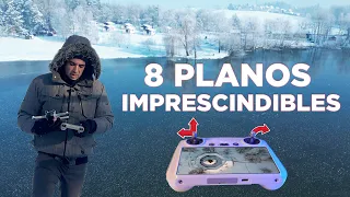 8 Movimientos de Dron ÉPICOS que tienes que conocer | Mini 3 Pro