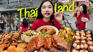 Raiding the Amazing Thailand Night Market😝 Visiting Jodd Fairs, EmSphere