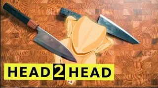 CHICKEN BUTCHERY Knife Comparison: Takeda Honesuki vs Saji Deba | Kitchen Tools