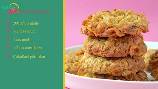 Cornflakes Biscuits Recipe - Super Biskota me cornflakes