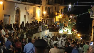 San Rocco Pisticci 2023 - sfilata del carro trionfale