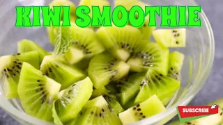 Kiwi smoothie healthy nutritious morning drink good for weightloss #Food #Recipe