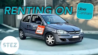 Setting up a $1300 car for Uber Carshare! (monthly earnings updates)