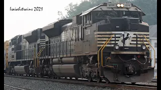 Sounds of the SD70ACe 1 HOUR VERSION! Low & High Idle of the EMD 16-710 Prime Mover