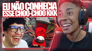 REACT CHOO-CHOO CHARLES TODO ERRADO! - GTA V PC (MODS)