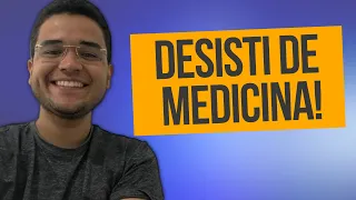 Desisti de MEDICINA no NONO PERÍODO para fazer MATEMÁTICA na USP!