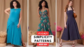 NEW SUMMER SIMPLICITY PATTERN COLLECTION | sewing patterns | simplicity