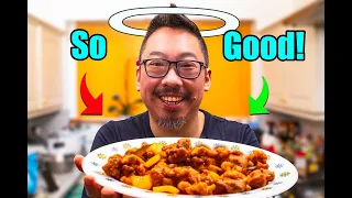 Sweet and Sour Pork Cantonese Style - Crazily Crispy Batter Recipe!