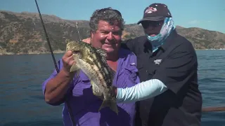 Fishing Catalina Island aboard the Victory