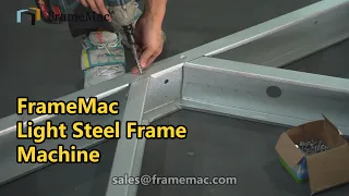 FrameMac Light Gauge Steel Frame Cold Formed Steel Machine