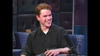 Matt Damon (1999) Late Night with Conan O'Brien