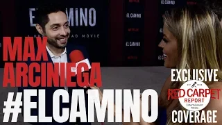 Max Arciniega interviewed at Netflix's 'El Camino: A Breaking Bad Movie' World Premiere