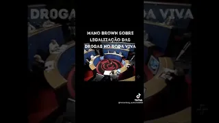 Mano Brown no Roda Viva sobre Legalização das Drogas #shorts