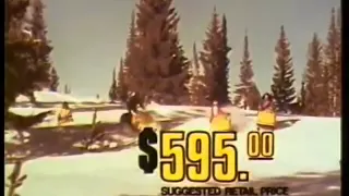 Vintage Ski-Doo Sled Commercial: 1971 Elan