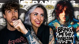 OLI SYKES VOCALS ARE INSANE! | British Couple Reacts to BRING ME THE HORIZON - sTraNgeRs (REACTION)