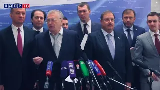 Жириновский: критикует пиджаки