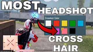 The Best CROSSHAIR Colour For Headshot || PUBG/BGMI TIPS AND TRICKS