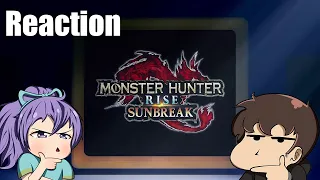 MONSTER HUNTER RISE SUNBREAK NEW MONSTERS REACTION (CAPCOM SHOWCASE 2022)