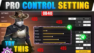Free fire setting full details in tamil || Free fire control setting pro || Best sensitivity setting