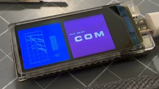 Miniature 2001 EVA pod screen with a Lilygo T-Display S3 AMOLED