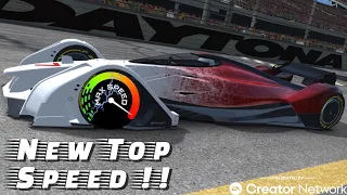 McLaren MP4-X • Slipstream Top Speed Test @ 2 Tracks 😎