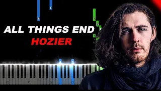 Hozier - All Things End Piano Tutorial