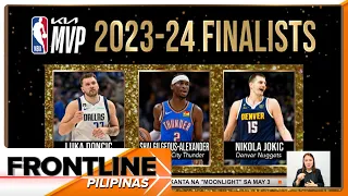 Tatlong finalists sa NBA MVP Award, pinangalanan na | Frontline Pilipinas