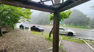 [GR86 POV] Driving in the Rainy Mountains
