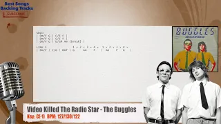 🎙 Video Killed The Radio Star - The Buggles Vocal Backing Track with chords and lyrics