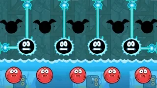 FUNNY MISTAKES RED BALL 4 WATER AND ELECTRIC SHOCK STRIKES