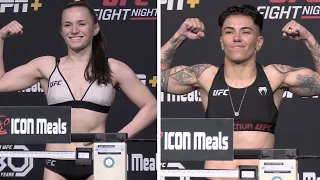 UFC Vegas 69 OFFICIAL WEIGH-INS: Andrade vs Blanchfield