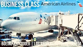 AMERICAN AIRLINES BUSINESS CLASS BOEING 777-300ER | LAX-HND