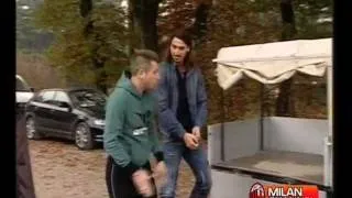 Ritorno di Cassano a Milanello 21/11/11