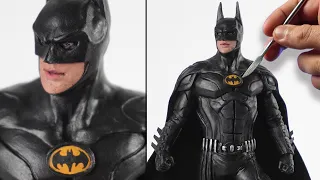 Sculpting BATMAN [ Michael Keaton ] | The Flash 2 - Timelapse